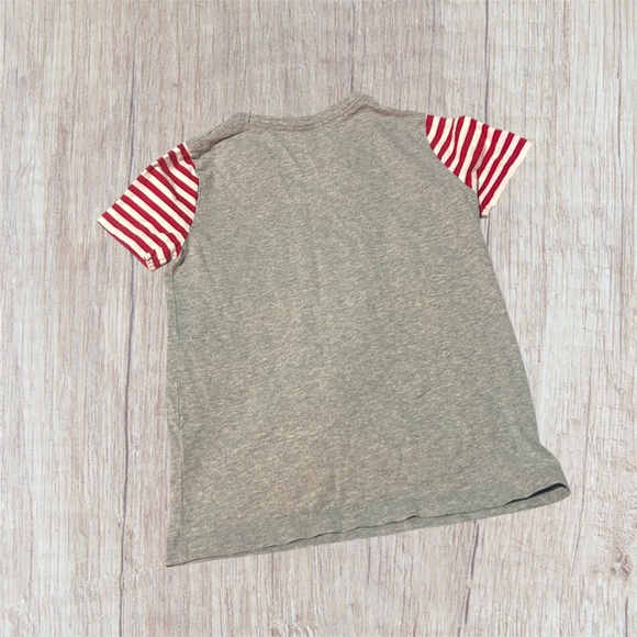 5-6 Mini Boden X Roald Dahl Oompa Loompah shirt - Picture 2 of 4